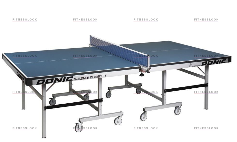 Donic Waldner Classic 25 синий из каталога теннисных столов для помещений в Самаре по цене 169990 ₽