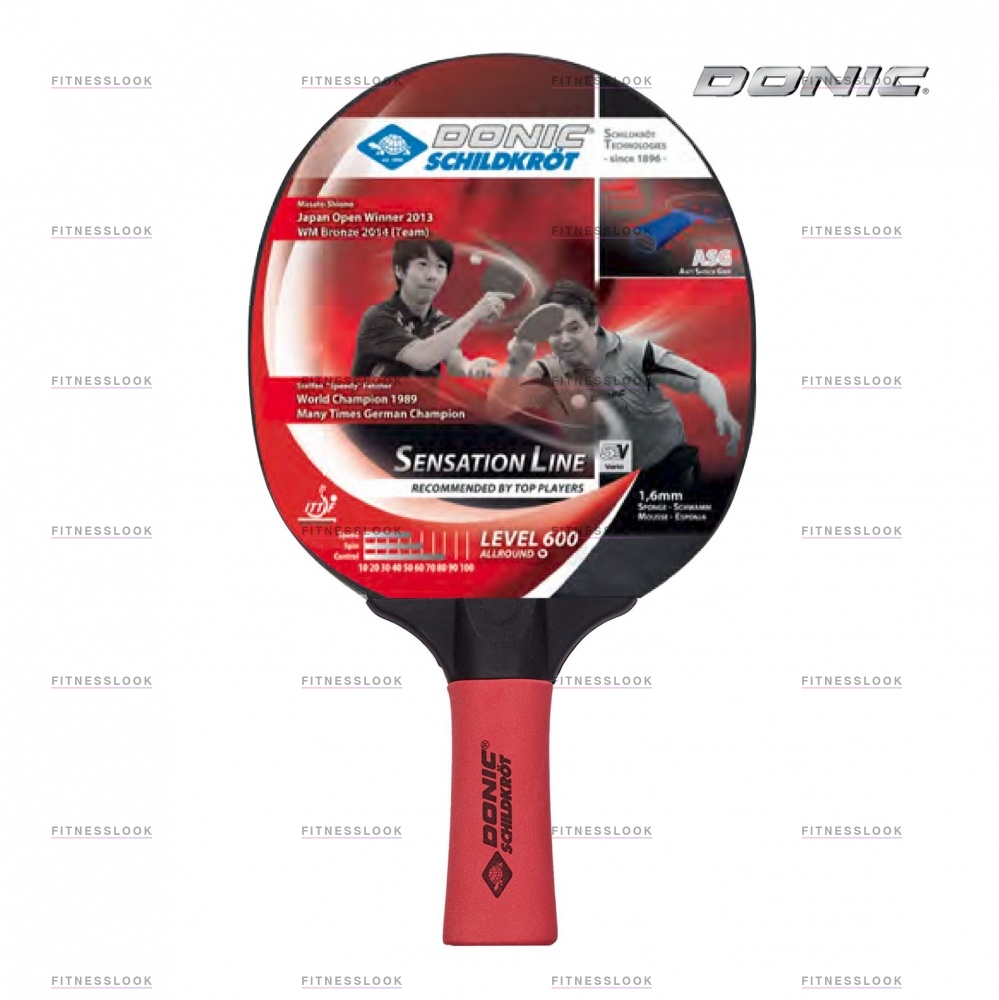 Sensation 600 в Самаре по цене 1490 ₽ в категории ракетки для настольного тенниса Donic