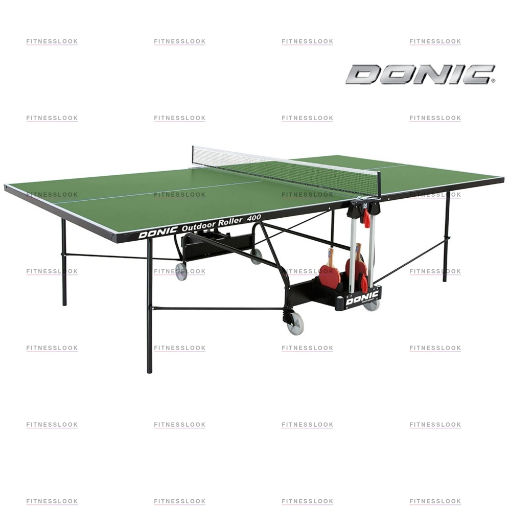 Donic Outdoor Roller 400 - зеленый из каталога теннисных столов в Самаре по цене 57990 ₽