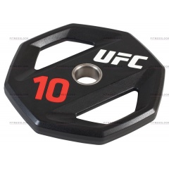 UFC олимпийский 10 кг 50 мм из каталога дисков (блинов) для штанг и гантелей в Самаре по цене 16660 ₽