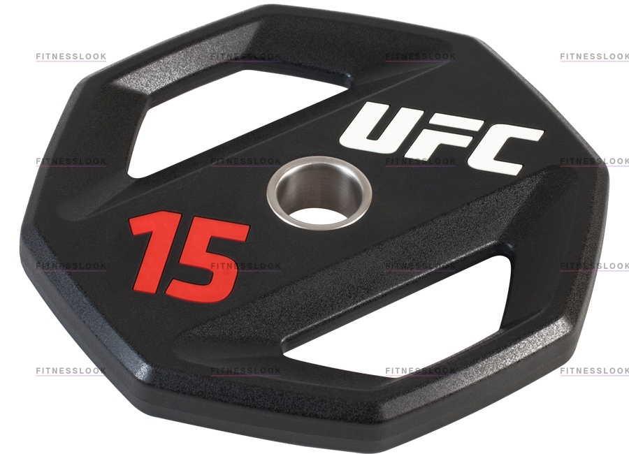 UFC олимпийский 15 кг 50 мм из каталога дисков (блинов) для штанг и гантелей в Самаре по цене 21590 ₽