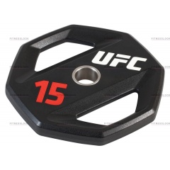 UFC олимпийский 15 кг 50 мм из каталога дисков (блинов) для штанг и гантелей в Самаре по цене 24910 ₽