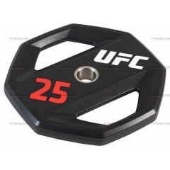 UFC олимпийский 25 кг 50 мм из каталога дисков (блинов) для штанг и гантелей в Самаре по цене 41400 ₽