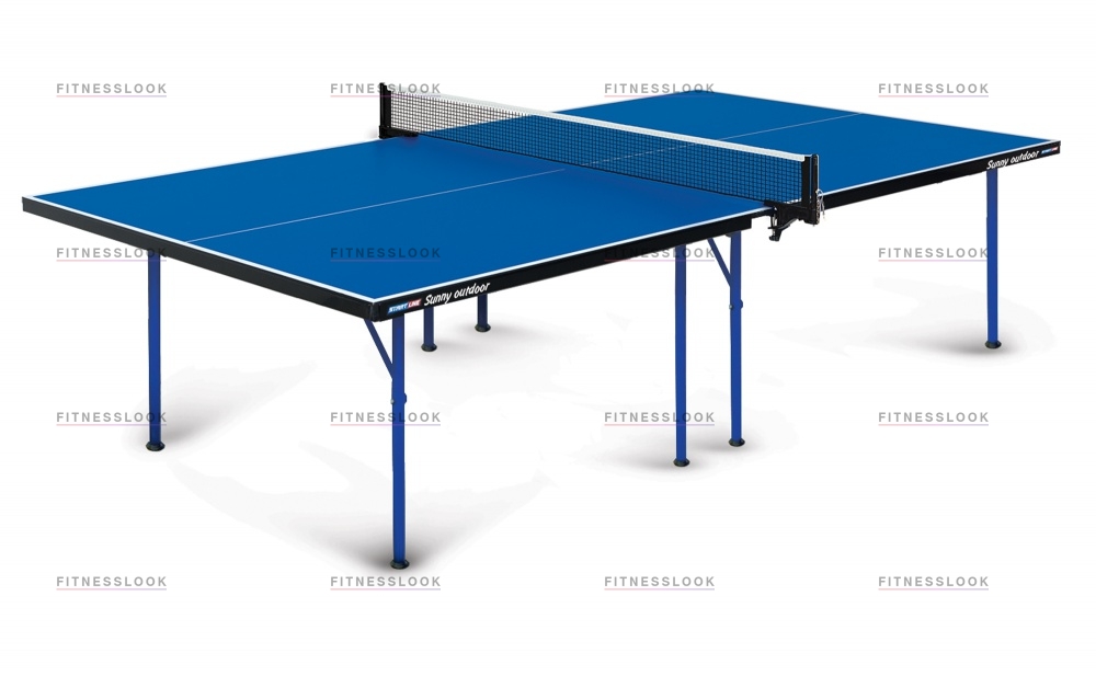 Start Line Sunny Outdoor Синий из каталога влагостойких теннисных столов в Самаре по цене 35990 ₽
