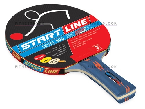 Level 500 анатомическая в Самаре по цене 1290 ₽ в категории ракетки для настольного тенниса Start Line
