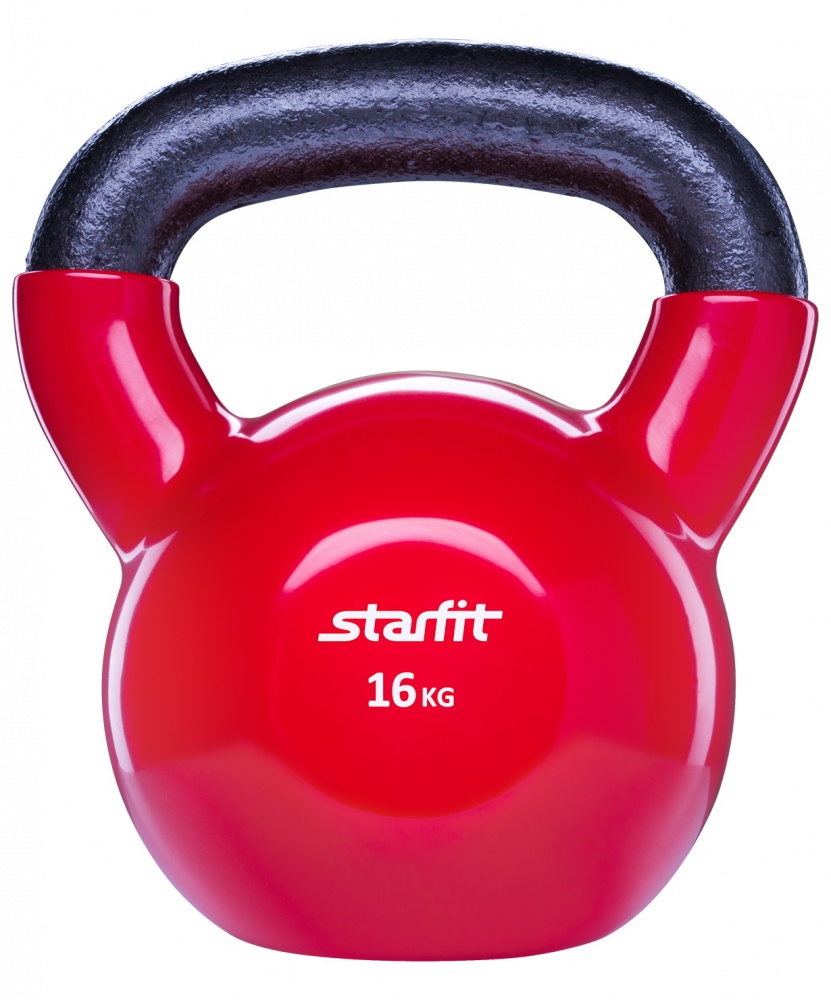 StarFit виниловая 16 кг красная из каталога гирь в Самаре по цене 10800 ₽