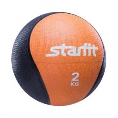 StarFit 2 кг. PRO GB-702, оранжевый из каталога медболов в Самаре по цене 3305 ₽