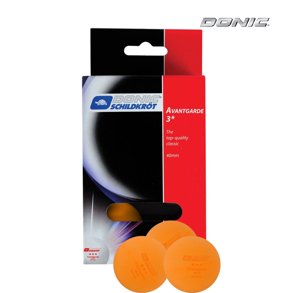 Avantgarde (6 шт.) - оранжевый в Самаре по цене 590 ₽ в категории мячи для настольного тенниса Donic