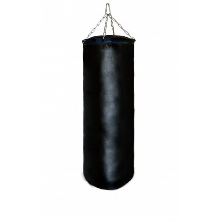 Подвесной боксерский мешок и груша Рокки 130х40 см. 55 кг. винилис