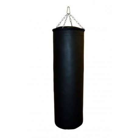 Подвесной боксерский мешок и груша Рокки 110х40 45 кг черный
